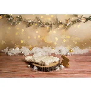 Nitree Photo Studio Props Newborn Baby Photography Backdrop Illuminations Decoration Wood Grain Facula Vinyl Background