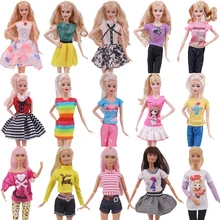 Poupée barbie 11.8 pouces, ensemble de 63 pièces, vêtements, chaussures, accessoires, sacs à main, cintres, convient à poupée barbie & BJD, meuble, jouet pour filles