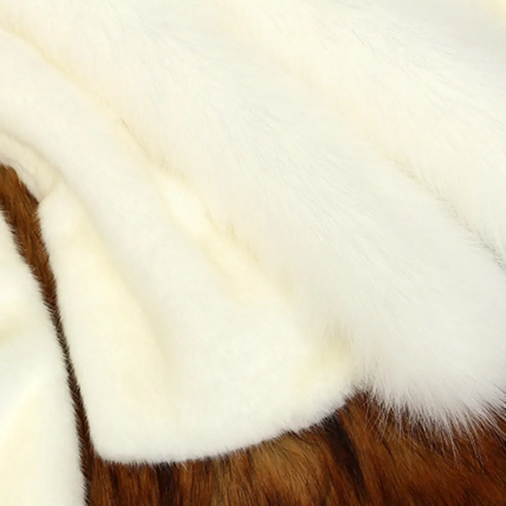 Новое осеннее пальто из искусственного меха, Женское зимнее теплое мягкое меховое пушистое пальто, женская плюшевая куртка, Повседневная Уличная однотонная верхняя одежда, плюшевое пальто
