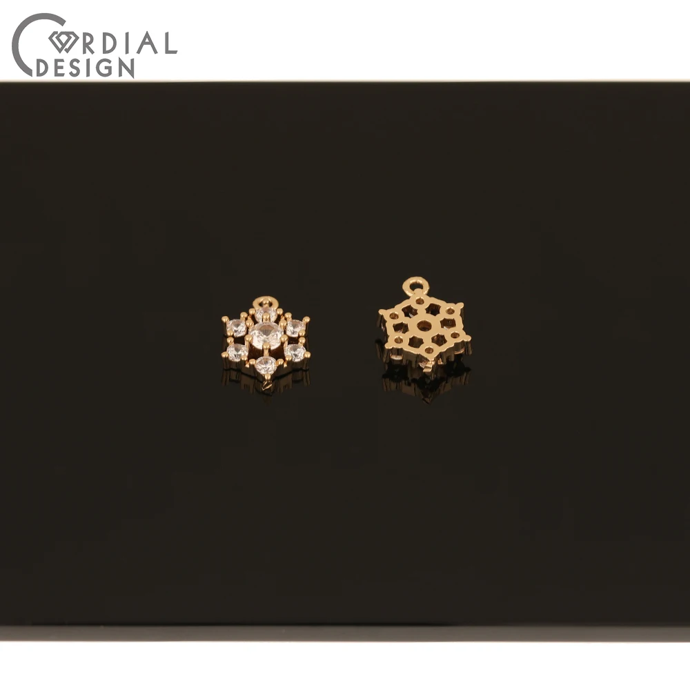Cordial Design 50Pcs 10*14MM Earrings Making/Hand Made/DIY Pendant/Jewelry Accessories/Charms/Jewelry Findings & Components - cordial