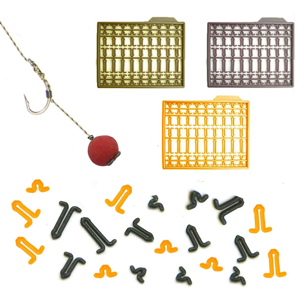 

10pcs Carp fishing Boilie Bait Stopper Fishing Hair Rig kit lure stops Extender Tackle for carp Fishing Accessories