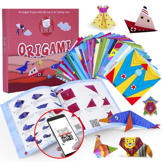 How Make Origami Different Animals: Gamenote Colorful Kids Origami