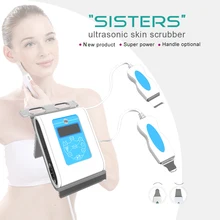 Ультразвуковое средство для глубокой очистки лица, скруббер для массажа кожи, очиститель для лица, удаление грязи, черных точек, салонное устройство