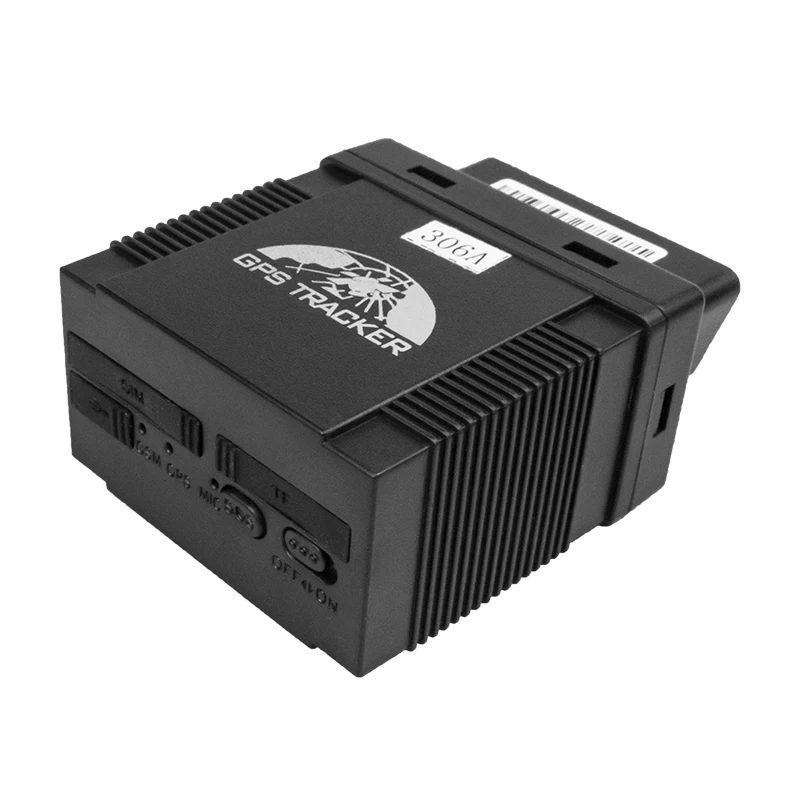 OBD II трекер gps локатор автомобиль в режиме реального времени GSM устройство слежения гео-забор превышение скорости вибрации SMS сигнализация gps 2G веб-приложение отслеживания