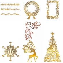 #Special Offers Christmas Tree Snowflake Lace Deer Metal Cutting Dies Hot Foil Plates Card Making Scrapbooking Embossing Craft New Stencils #Special Offers Christmas Tree Snowflake Lace Deer Metal Cutting Dies Hot Foil Plates Card Making Scrapbooking Embossing Craft New Stencils