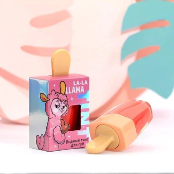 

La la llama Long Lasting Lip Tint, Red Orange, 4.5 ml
