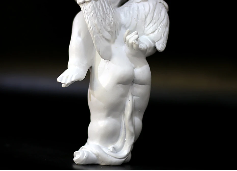 Пара украшений «Поцелуй Ангела», скульптура ангела из смолы, статуя Ангела Амура, реквизит для свадебной фотосъемки, украшения для гостиной и спальни