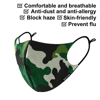 

Fast Delivery Within 24 Hours Masque Máscara Outdoor Washable Reuse Face Mask Protection Printing Mouth Mask Bandage