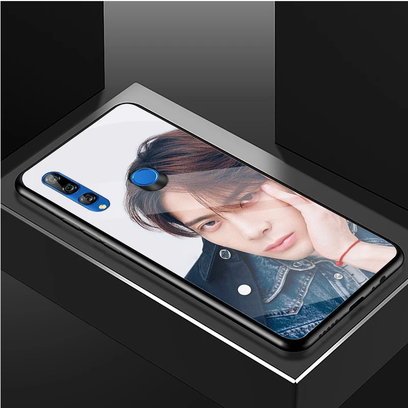 GOT7 Jackson Wang Tempered Glass Phone Case For Huawei honor 8X 9 10i 20i 20Lite 20Pro 30 Pro Cover Shell cute phone cases huawei