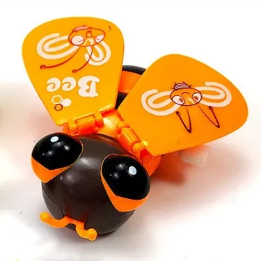 Orange Bee Заводные беговые игрушки пчелки для детей Neoteric инновационные развивающие игрушки забавные детские подарки Лидер продаж для мальчиков и девочек - Цвет: Orange Bee