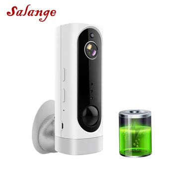 

WiFi Camera IP Wireless Home Security PIR Camera 1080P HD Mini Night Vision 3000mA Rechargeable Battery Wire-Free 130 Wide Angle