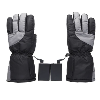 

Heated Gloves with Rechargeable Li-Ion Battery Heated for Men and Women,Warm Gloves for Cycling Motorcycle Hiking Skiing