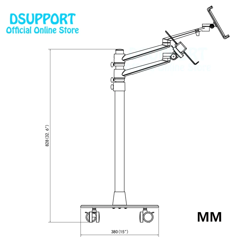 em 1 móvel + tablet suporte para