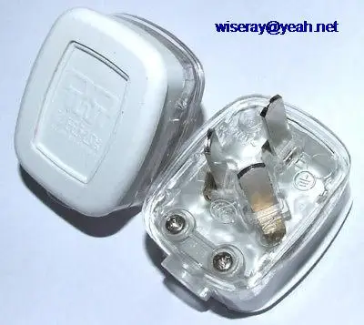 DHL/EMS 100 шт. Великобритания ЕВРО путешествия 10A AC Разъем питания DIY Terminals-A8