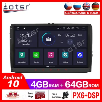 

Android10.0 4G+64GB Car GPS Navigation For VW Passat B6 CC Polo GOLF 5 6 Touran Jetta Tiguan Magotan Multimedia Player Radio