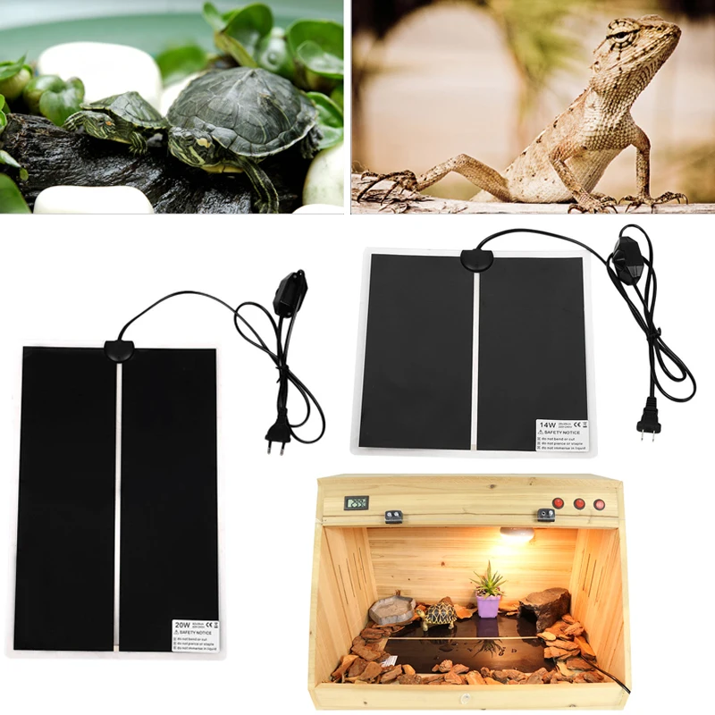 Reptile Brooder Chicken Coop Heater Heat Bulb Heat Lamp Bulb Pet Heat Mat Heat Lamp for Reptiles 220V-240V Incubator Warm Pad