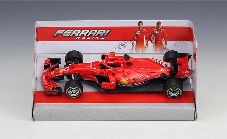 Bburago литой 1:43 автомобиль металлический Ferrari F1 модель автомобиля Formulaa 1 гоночный автомобиль Formule 1 SF70H& 71H& 90 сплав игрушка автомобиль коллекция
