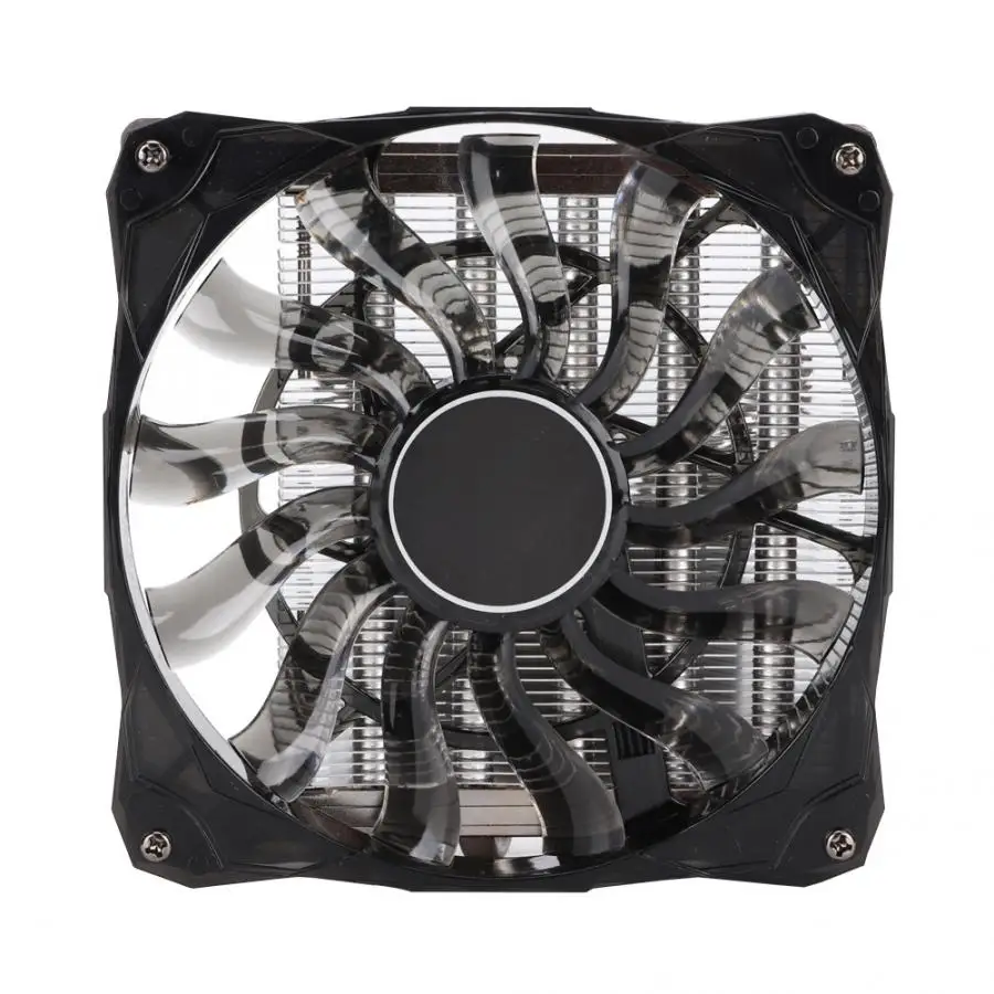 

ID-COOLING IS-50 CPU Radiator Five Heat Pipes 12CM Temperature Control ITX HTPC Ultra-thin Fan CPU Radiator