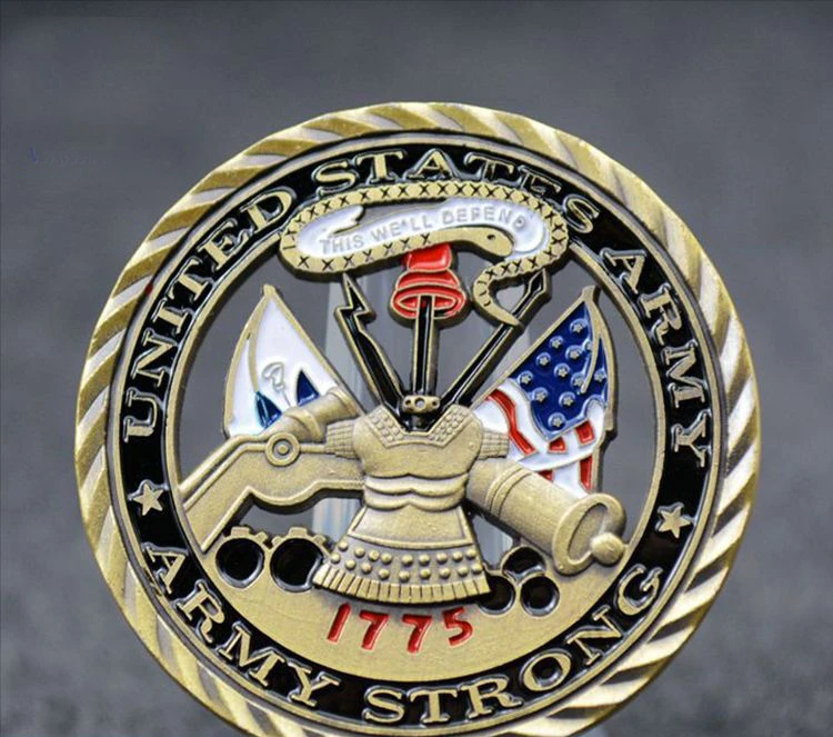 米欧州・アフリカ海軍部隊司令官兼ナポリ統連合軍司令官（大将）チャレンジコイン 米欧州・アフリカ海軍部隊司令官兼ナポリ統連合軍司令官（大将