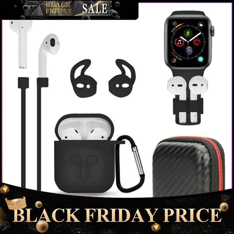 

Earphones Case For Apple AirPods Accessories Case Kits i10 i12 TWS Earphone Cover 7Pcs/Set Silicone Wireless r29