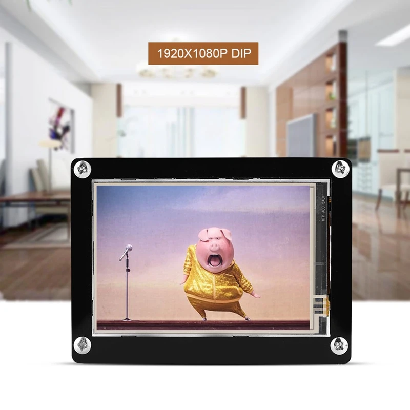Waveshare 1080P ips 60Fps 3,5 дюймов HDMI ЖК-экран дисплей с Чехол HDMI разъем для Raspberry Pi