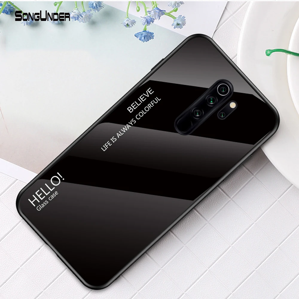 

Case For Xiaomi Redmi Note 8 Pro Case Cover Tempered Glass Protective Fundas Case For Xiaomi Redmi Note 8T 8 8A Note8 Phone Capa