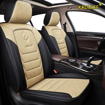 

KADULEE leather car seat cover For geely emgrand ec7 ec8 x7 atlas sc5 sc6 car seat covers for geely all models car seats