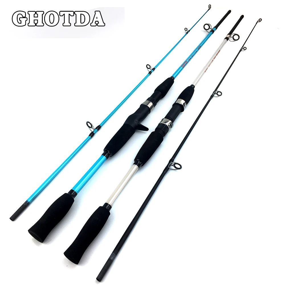 GHOTDA casting spinning fishing rod 3-21g lure weight baitcasting fishing rod tr 