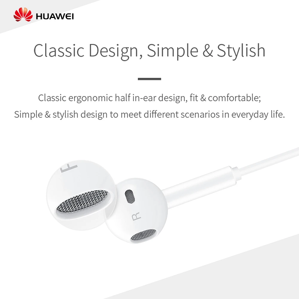 Классические наушники HUAWEI CM33 с высоким разрешением Наушники С Подавлением Шума