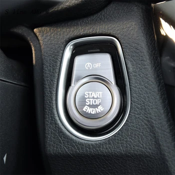

Car Styling For BMW M2 M3 M4 Engine START Buttons Replace Covers STOP Switch Accessories Key Decor frame Auto Interior Stickers