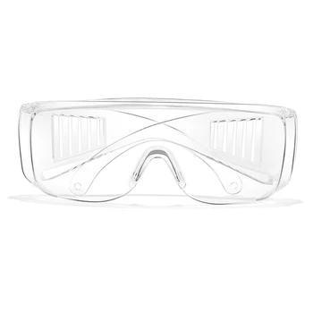 

Transparent Protective Goggles Anti-Splash Anti-fog WindProof Glasses Eye Protection for Industry can CSV