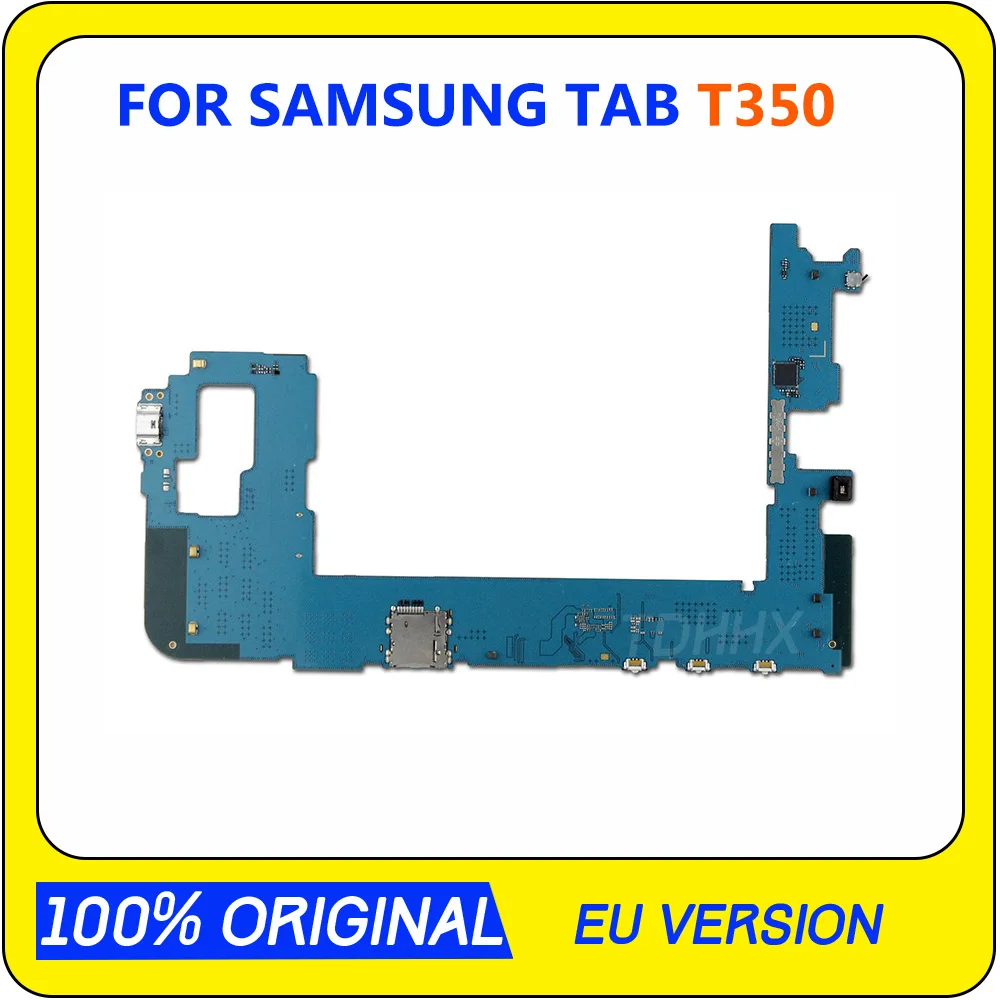 Тестирование работы разблокированная материнская плата для Samsung Galaxy Tab T350 логическая схема электронная панель, глобальная прошивка