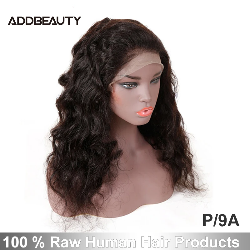 [Addbeauty】свободная волна полный парик шнурка 8 "-26" P натуральный цвет 150%