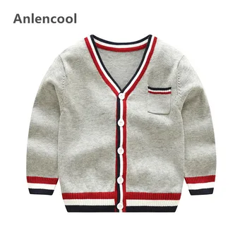 

Anlencool Children's sweater 2020 New autumn and winter new boy's sweater cardigan Europe and America foreign trade baby sweater
