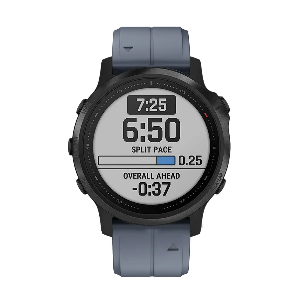 Силиконовый браслет с быстросъемным ремешком для часов Garmin fenix 6 S/6 Spro