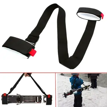 

Adjustable Hook Loop Skiing Pole Nylon Shoulder Hand Carrier Lash Handle Strap Hook Loop Protecting Ski Handle Strap Bags