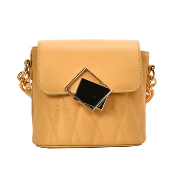 

Bag Female 2020 Net Red New Wave Korean Wild One-shoulder Slung Fashion Rhombus Bucket Bag Luxury Handbags Women Bags Designer
