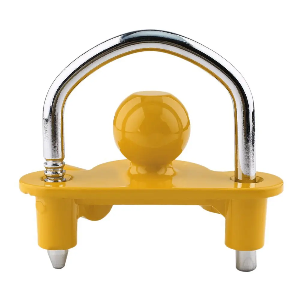 Super Guard Trailer Lock Ball Hood Type Anti-theft Coupling Safe Security Lock RV ATV UTV Trailer Accessories