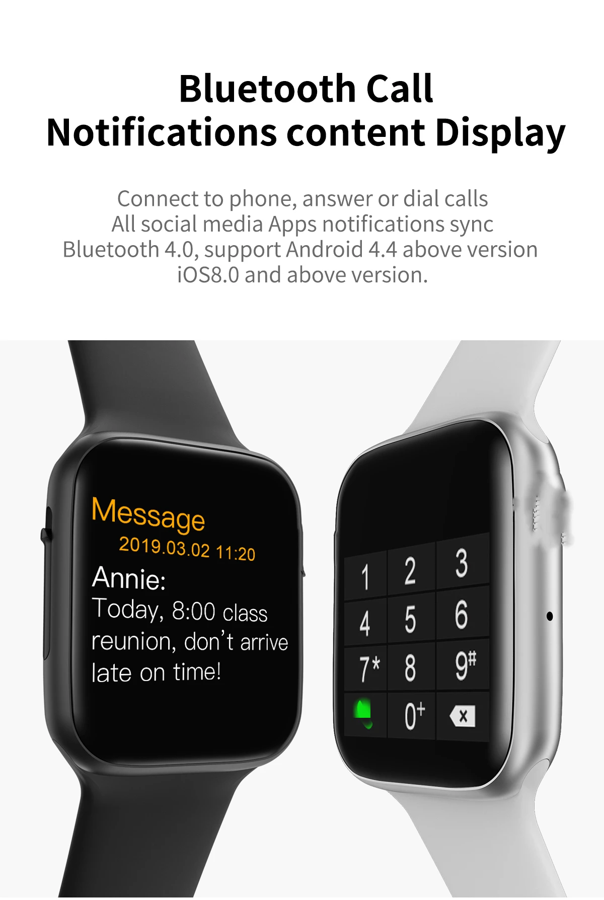 Смарт-часы Cobrafly с Bluetooth, W34, ЭКГ, монитор сердечного ритма, Смарт-часы es для мужчин и женщин, для apple, huawei, xiaomi, телефон PK iwo 8 9