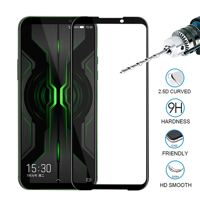 Защитное стекло на Xiaomi Black Shark 2 Pro защита для экрана закаленное стекло на xiomi xaomi black shark 2 Pro 2pro Стекло 9H