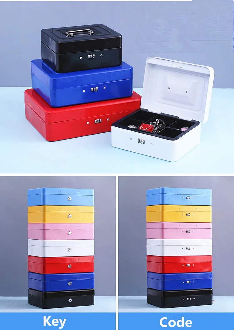 Money Coin Safety Hidden Storage Cashbox Safes Security Locker For Home