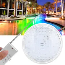 12V LED sualtı ışığı IP68 Su Geçirmez Renkli RGB Yüzme Havuzu Lambası Uzaktan Kumanda Ile(China)