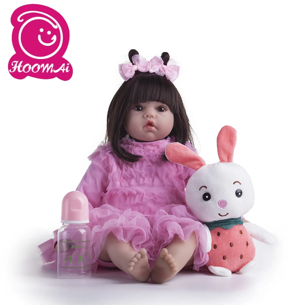 2" 55 см Reborn Baby Doll куклы реалистичные мягкие силиконовые настоящие мягкие сенсорные игрушки подарки для детей силиконовые куклы игрушки для девочек