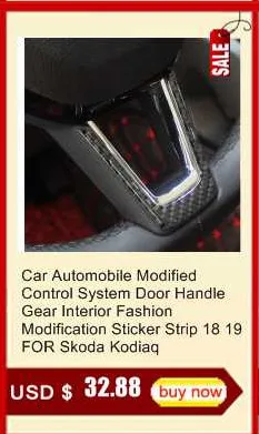 Автомобильная Модифицированная хромированная задняя панель, дверная ножная педаль, внешняя Высококачественная накладка, защитная наклейка, полоса 18 19 для Citroen C5 AIRCROSS