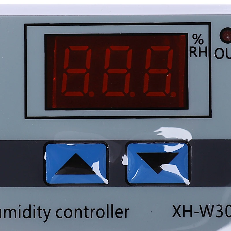 Digital Humidity Controller Hygrometer Humidity Control Switch 0~99%Rh Hygrostat With Humidity Sensor DC12V