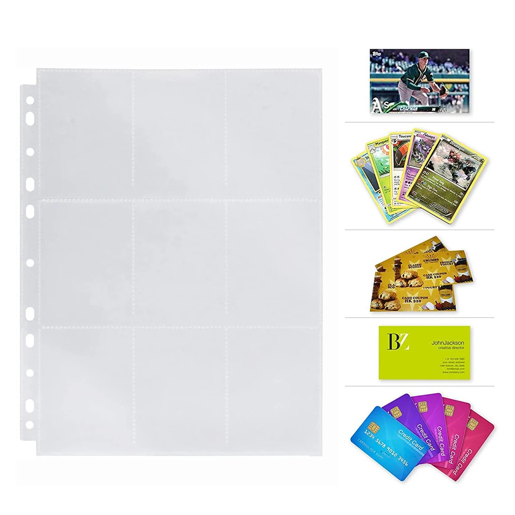 10 Sheets 9 Pockets Game Card Album Page Storage Holder for Skylanders Pokemon Card Coin Collection Small Photo Organizer - AliExpress 15 10 Sheets 9 Pockets Game Card Album Page Storage Holder for Skylanders Pokemon Card Coin Collection Small Photo Organizer - AliExpress 15