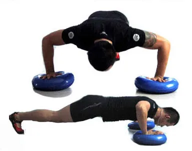 Одна стабильность дисковые накладки для балансировки воблер Подушка лодыжки колено доска Прочный надувной Йога массажный мяч коврик Универсальный спортивный тренажерный зал