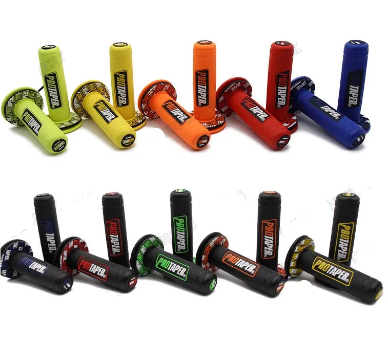 

10 color Handle MX Grip Pro Taper Grip Fit To GEL GP Motorcycle Dirt Pit Bike Rubber Handlebar Grip For PRO TAPER Free Shipping