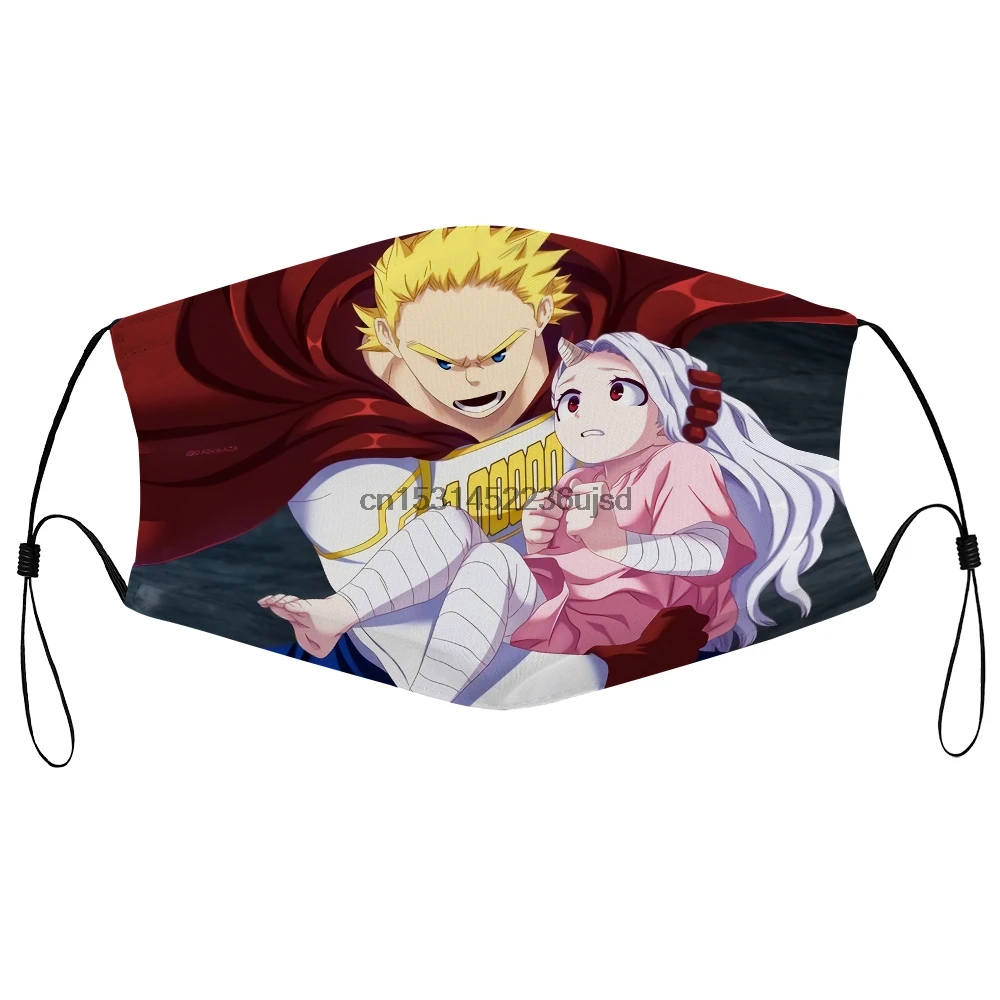 Пылезащитная маска с фильтром для мужчин и женщин Mirio Togata Boku No Hero Академия Lemillion