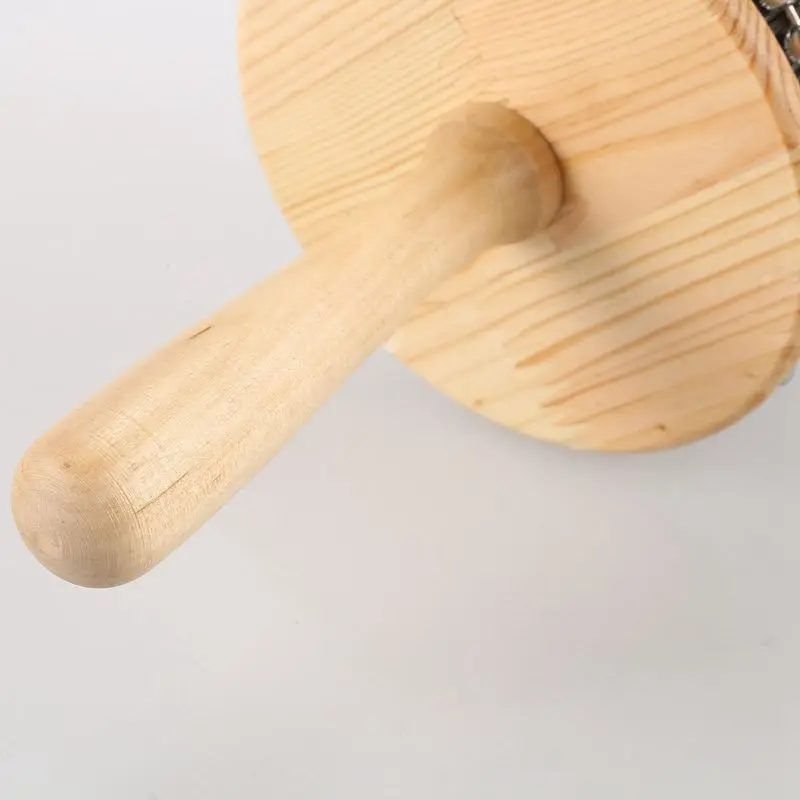 Деревянный Кабаса Ударная группа студентов детей ребенок инструмент Поп рука шейкер большой